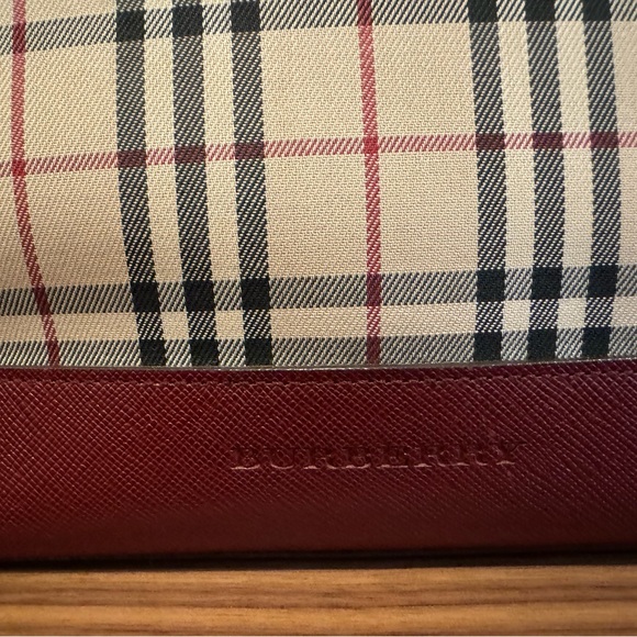 Authentic Vintage Burberry Handbag Bag Tote - Picture 3 of 16